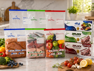Zip-Lock Storage Bags
